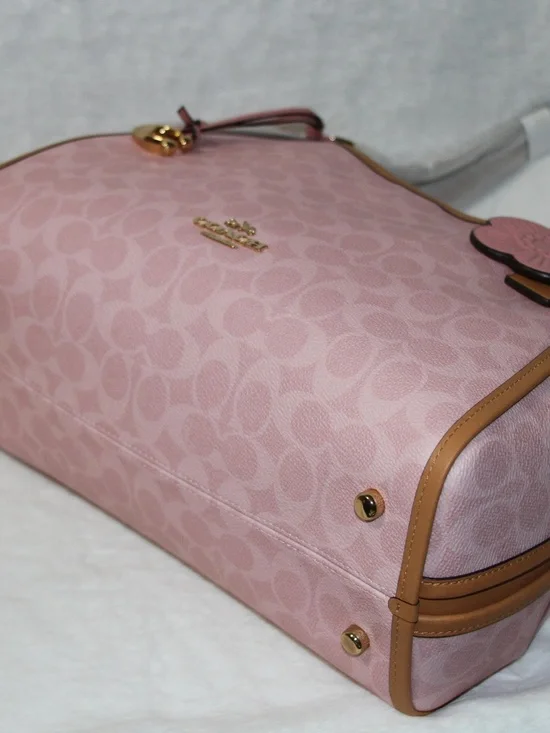 NWT Coach Erin Powder Pink Purse - Picture 4 of 6